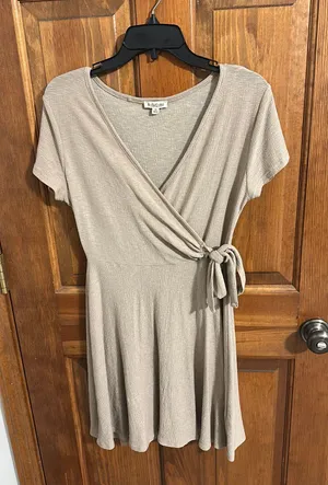 Tan TJ Maxx Dress thumbnail 1