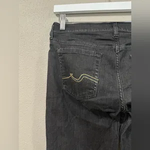 7 For All Mankind Bootcut Jeans With Rhinestones thumbnail 4