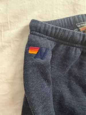 Neon Navy Aviator Nation Sweatpants thumbnail 2