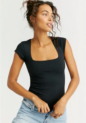 Free People Clean Lines Bodysuit thumbnail 1