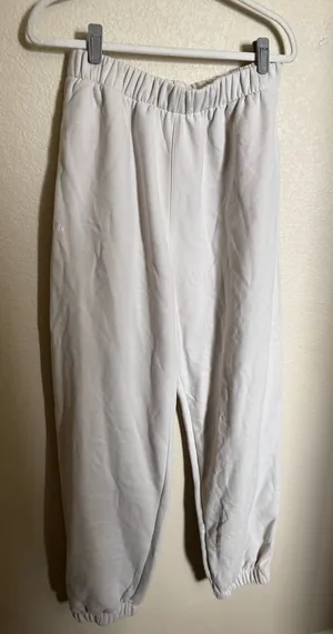 Klassy Network Oversized Joggers Sz‎ XL Stone Cream NEW thumbnail 1