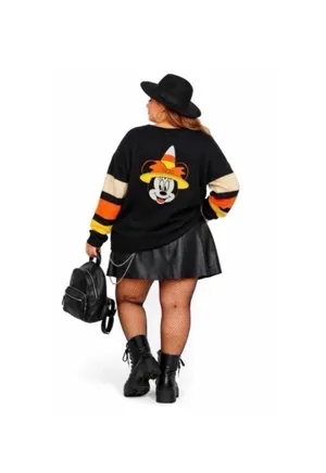 Torrid Disney Halloween Minnie Mouse Sweater thumbnail 2