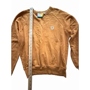 Big Bud Press Sweatshirt Size Small Mustard French Terry Crewneck Unisex #DDD1-7 thumbnail 4