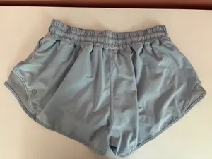 lululemon athletica Light Blue Women's Running Shorts thumbnail 3