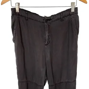 Daily Ritual Womens Jogger Pants Ankle Lyocell Adjustable Waist Black Size 6‎ thumbnail 3