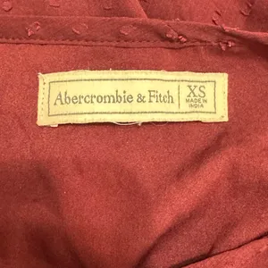 Abercrombie & Fitch Maroon Bodysuit (XS) thumbnail 3