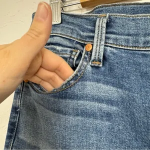 Level 99 Blue High Rise Skinny Jeans Women 8 Classic Fall Casual Denim Anthro thumbnail 3