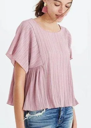 Madewell Ribbed Flowy square neck top S  thumbnail 1