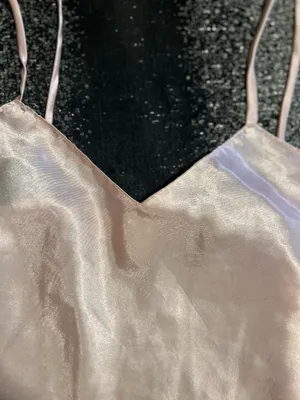 Womens medium Vintage Victoria's Secret Sleeveless Pink Crop Camisole-gold label thumbnail 3