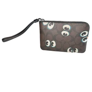 COACH Corner Zip Halloween Eyes Wristlet New with Tag MSRP $88 SOO very rare thumbnail 3