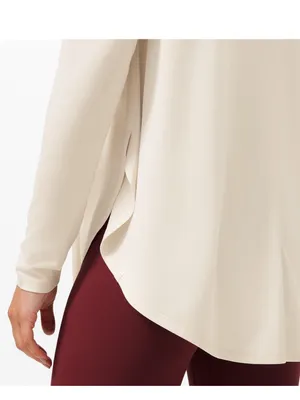 Lululemon Draped Bum Covering Long Sleeve thumbnail 4