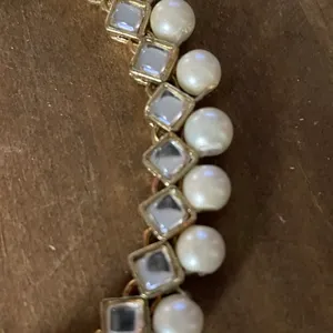 Vinthae RJ Signed Pearl Anklet Gold thumbnail 5