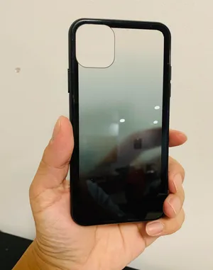 iPhone 11 Pro Max Cute New Gradient Color Bumper Shockproof Case Black thumbnail 6
