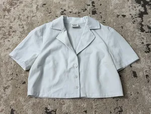Aritzia Sunday Best Tuesday Shirt Size XXS - Light Blue thumbnail 1