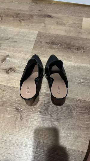  Nordstrom Rack Black Backless Booties thumbnail 3