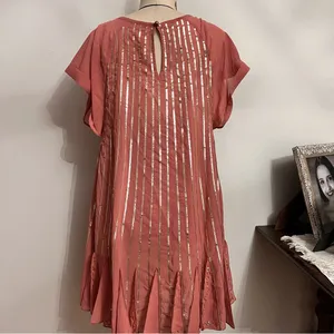 Free People Chiffon Embellished Mini Dress Size Medium thumbnail 7
