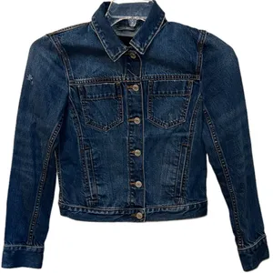 Women's Banana Republic Denim Jean Jacket 100% Cotton‎ Size XXS thumbnail 1