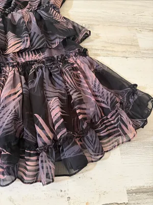 Misa Los Angeles Lilian Dress in San Miguel Palm Size XS thumbnail 8
