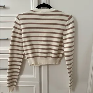 Meshki Striped Knit Cardigan thumbnail 6
