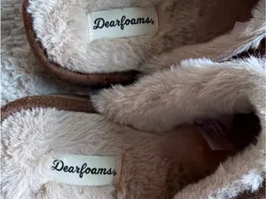 Dearfoams Cozy Comfort Women's Size S (7-8) Microsuede Moc Toe Scuff Slippers thumbnail 7