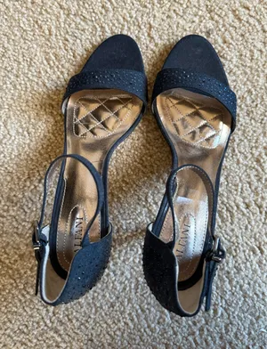 Alfani navy studded heel thumbnail 1