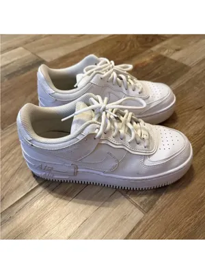 Nike Air Force 1 Shadow White Running Shoes thumbnail 2