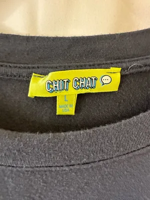 Chit Chat women’s large cropped Nashville T-shirt thumbnail 2