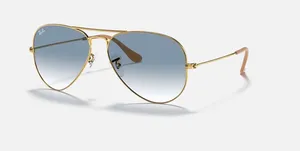 Women’s Ray-Ban Aviator Sunglasses Gradient Blue thumbnail 1