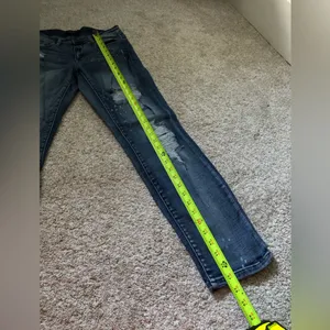JUDY BLUE boyfriend Fit Distressed Denim Jeans pants women size 28 thumbnail 7