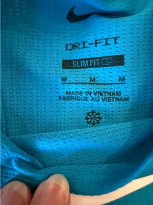 Nike Blue Tank Top Dri-Fit, Size M thumbnail 2