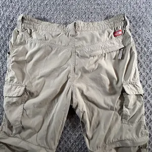 The North Face Womens Convertible Cargo Hiking Pants Sz 10 Beige Zip-Off Outdoor thumbnail 8