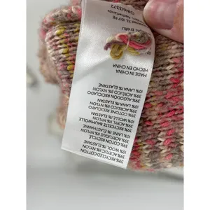 Pilcro‎ Anthropologie Deep V-Neck Oversided Spacedye Slouchy Sweater Size M thumbnail 5