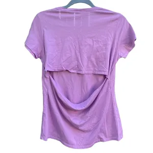FABLETICS LILAC OPEN BACK ACTIVE TEE thumbnail 2