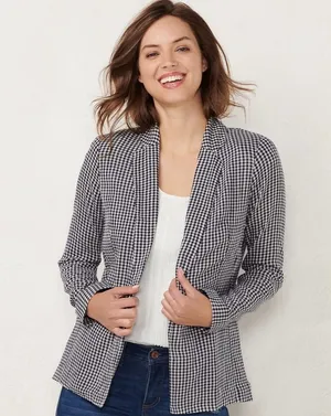 Lauren Conrad Plaid Blazer thumbnail 1