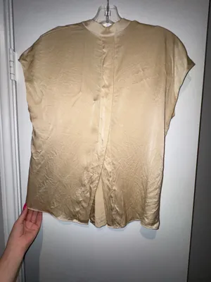 Vince top silk thumbnail 3