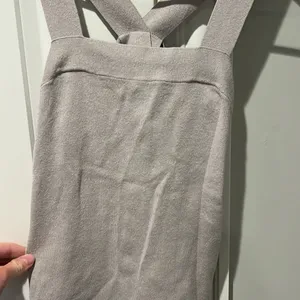LOFT Light Gray Knit Top thumbnail 3