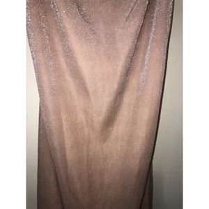 Revolve Donna Mizani Carrie Midi Dress Pink Nude Size S Metallic Asymmetric Hem Coquette thumbnail 7