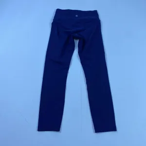 Lululemon Pants Womens 6 Blue High Rise Legging Yoga Athletic Stretch Activewear thumbnail 9