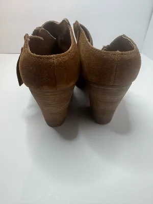 Dolce Vita Brown Suede Side Zip Ankle Boots Womens Size 8.5 thumbnail 5