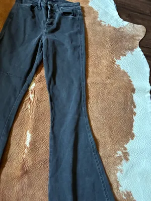 Buckle Flying Monkey high rise flares size 25 See some wear in photos on the middle of thigh not noticeable when wearing thumbnail 2