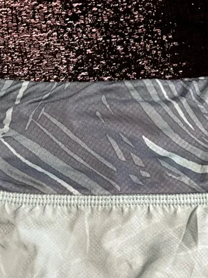 Womens small Patagonia Nine Trails running shorts built in liner mint green thumbnail 3