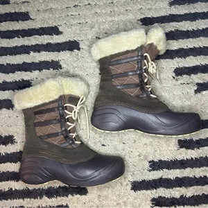 Columbia Sierra Summette brown insulated winter snow boots women’s shoe size 7 thumbnail 6