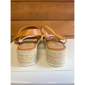 Olivia Miller Sunrise Sunday Sandals Natural color Sz 9 NWOT thumbnail 3