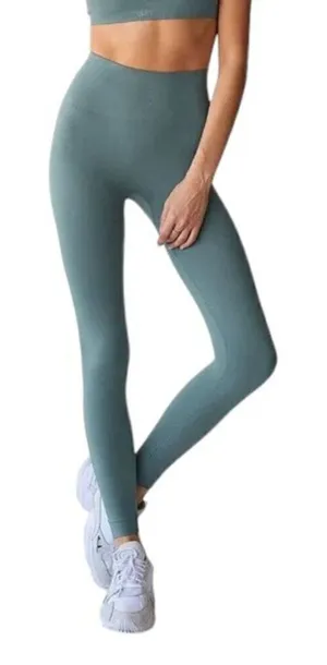 SET Active Sculptflex Leggings *Green/Blue thumbnail 1