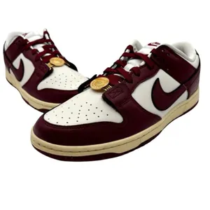 Nike Dunk Low SE Sisterhood Women’s 5 Men’s 3.5 White Gold Red NIB DV1160-100 thumbnail 8