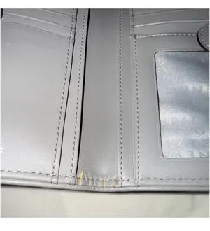 Kate Spade Wallet Leather Grey thumbnail 5