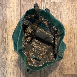 Free People Brookline Tote In Ocean Mist thumbnail 3