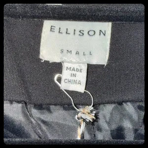 Ellison Blazer Women Small Black Notch Lapel Stretch Professional Career thumbnail 3