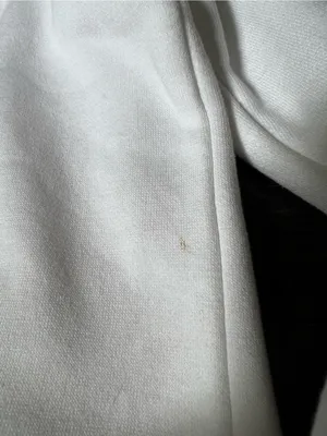 H&M White Full Zip Hooded Sweatshirt Large thumbnail 10