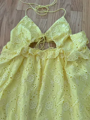 For Love And Lemons Natalia Mini Dress Large thumbnail 5
